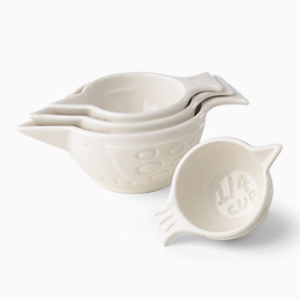 Kate Spade ♠️ Cannon Street Woodland MeasuringCups - Picture 2 of 6